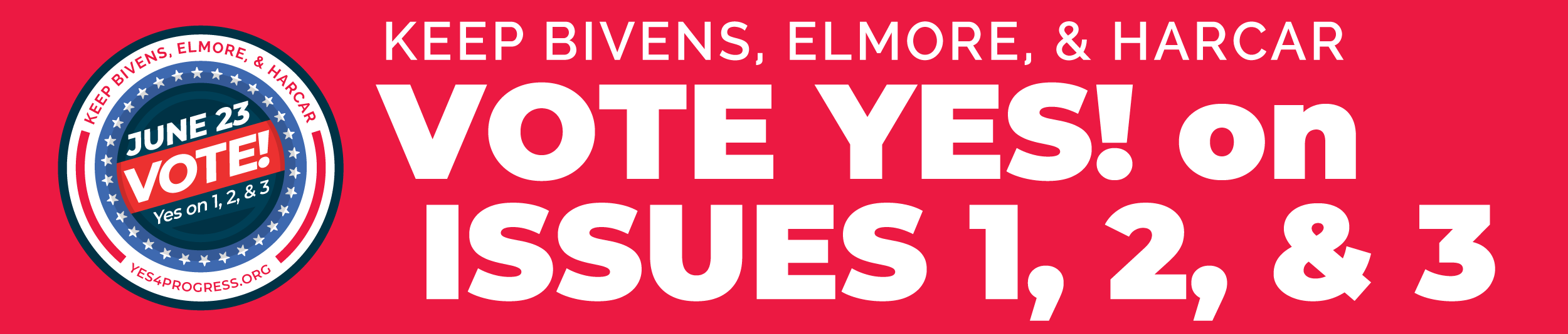 VOTE YES! on 6/23/26